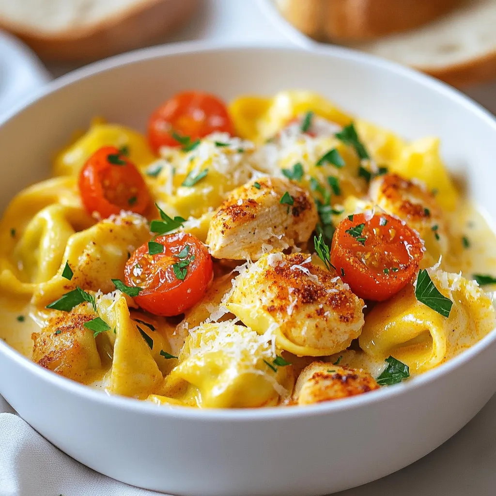 Cajun Chicken Tortellini Schnelles und Herzliches Rezept