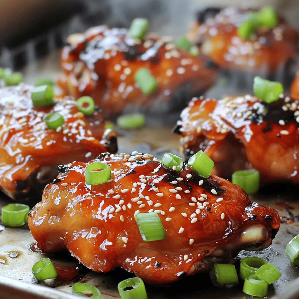 Scharfes Honig-Sriracha-Hühnchen Einfach Zubereiten