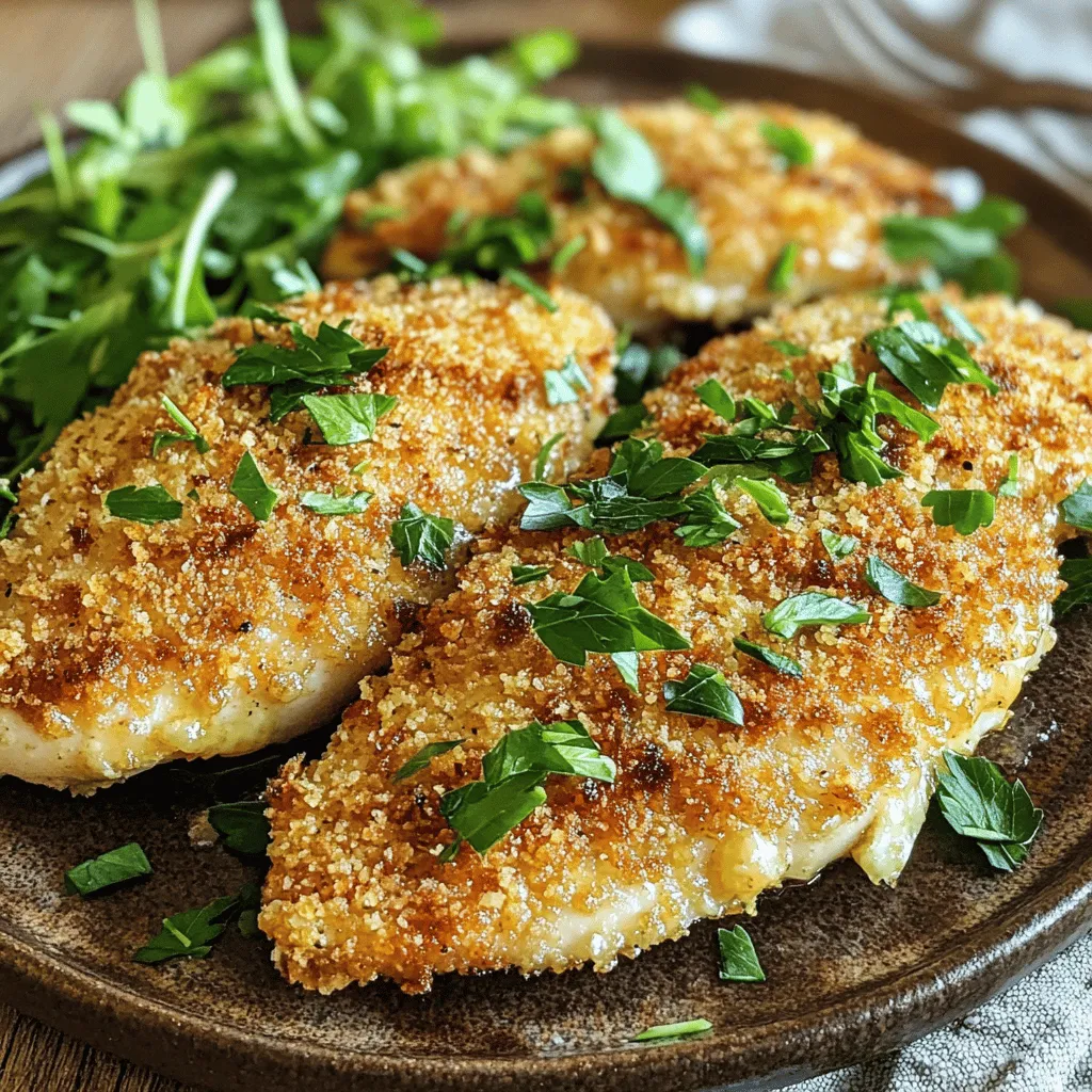 Homeremed Longhorn Steakhouse&#8217;s Parmesan Crusted Chicken genießen