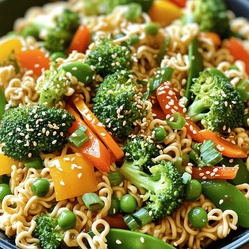 Um eine leckere Ramen Nudel Pfanne zuzubereiten, brauchst du frische Zutaten. Hier sind die wichtigsten Zutaten: