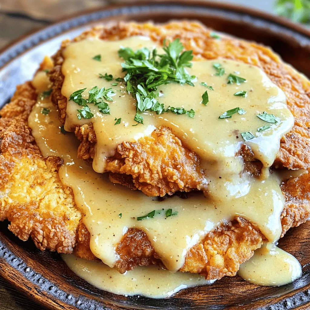 Classic Chicken Fried Steak Knusprig und Lecker