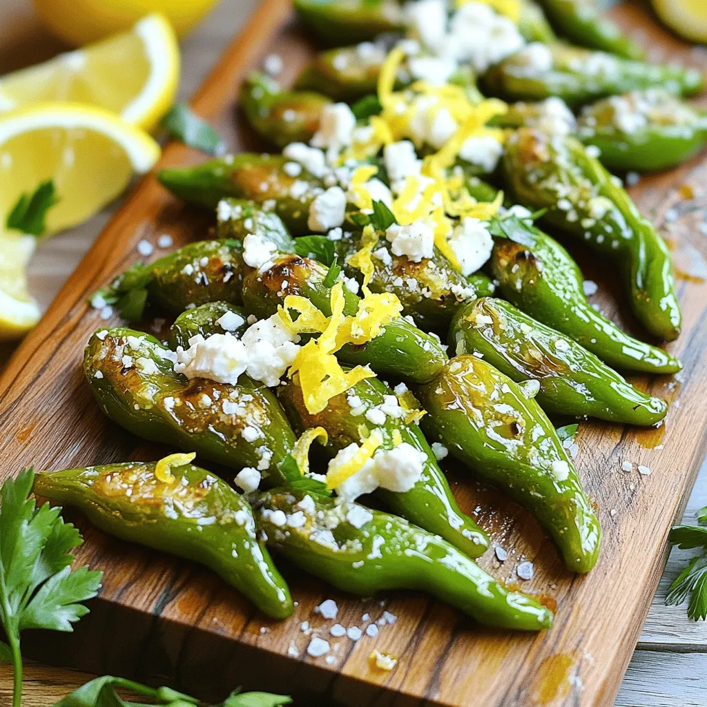 Blistered Shishito Peppers Einfaches und leckeres Rezept