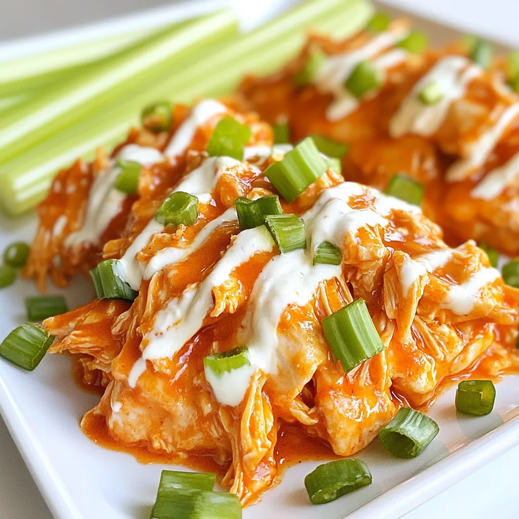 Slow Cooker Buffalo Chicken Einfache und Köstliche Mahlzeit