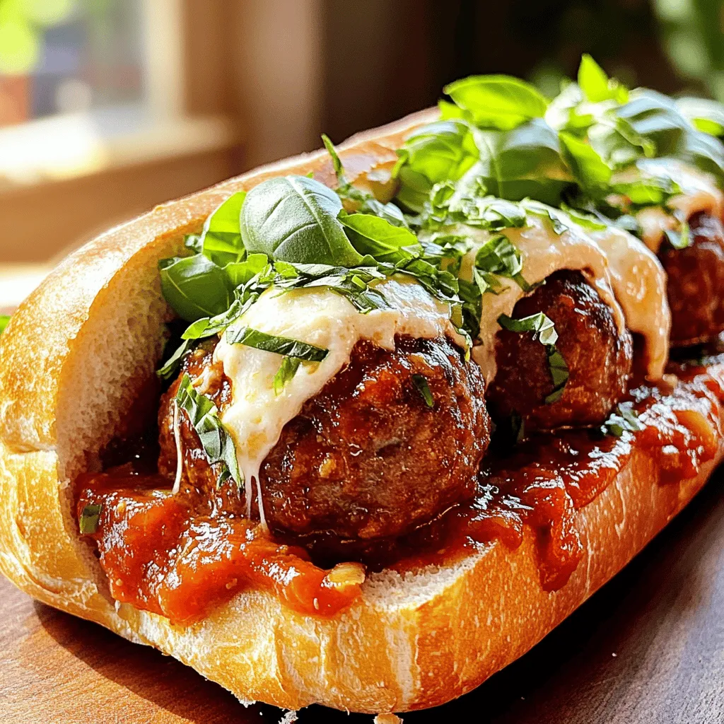 Delicious Meatball Sub Recipe Einfach und Lecker