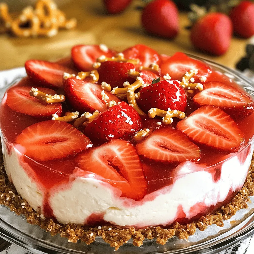 Erdbeer-Brezel-Salat klingt frisch und lecker