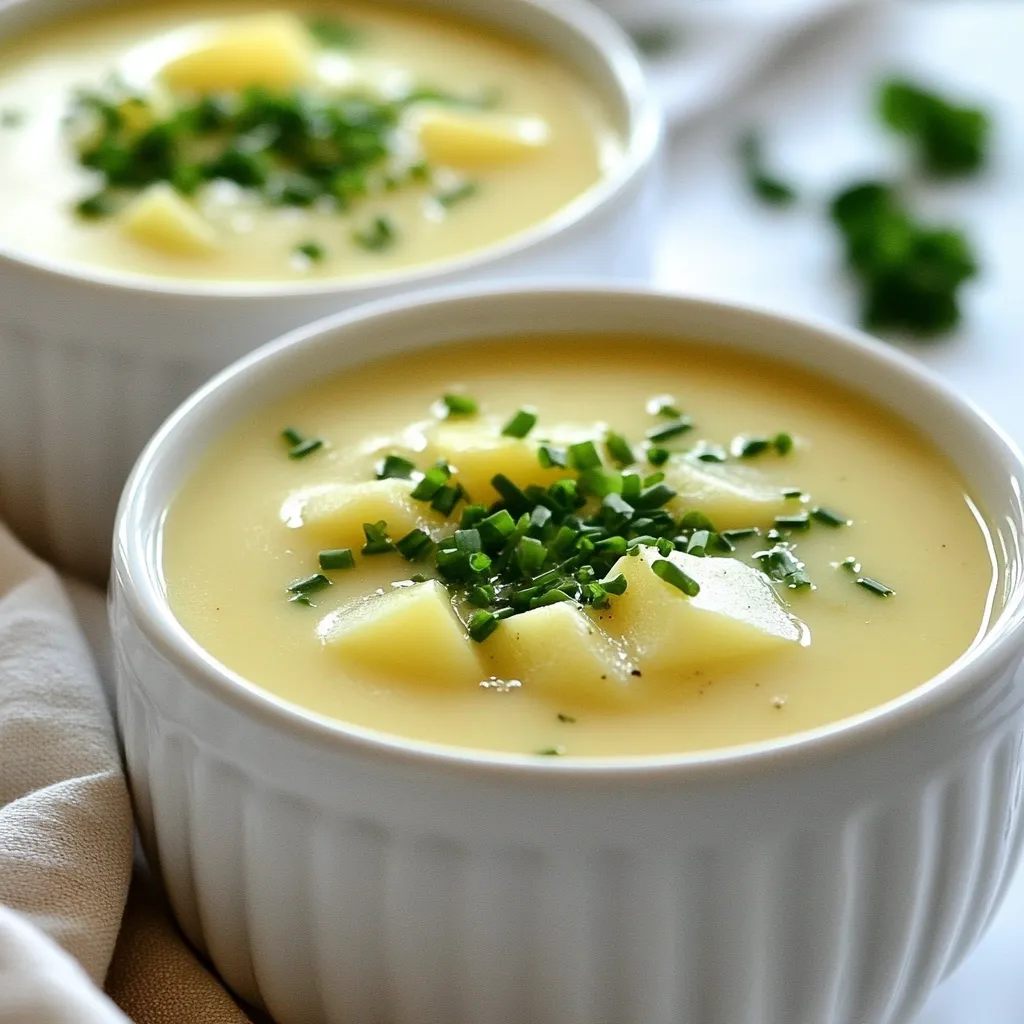 Classic Potato Leek Soup Herzhaft und Einfach Zubereiten
