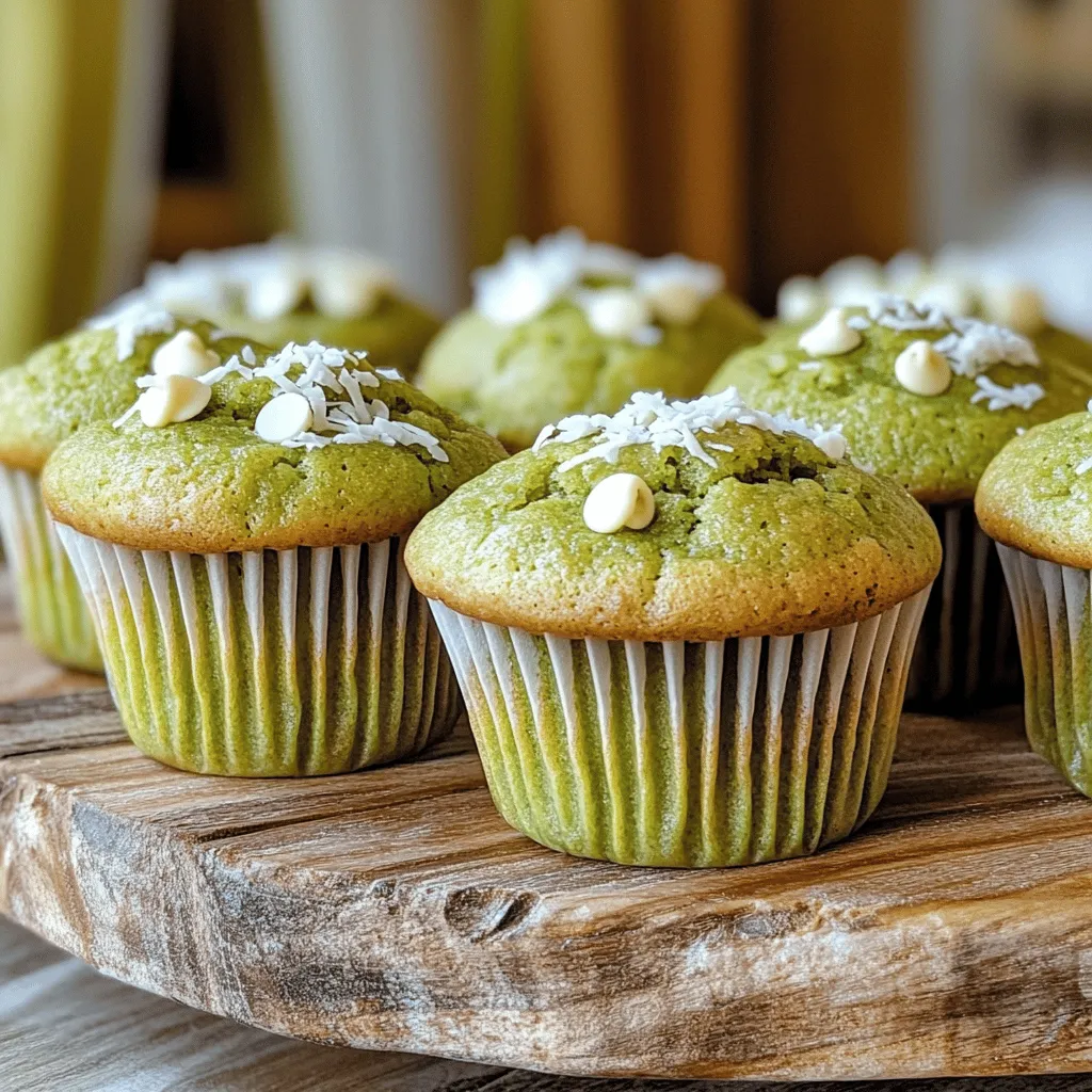 Matcha Green Tea Muffins Großartiger Geschmack genießen
