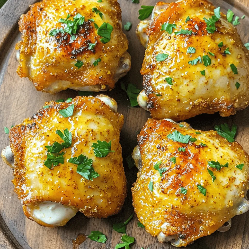 Air Fryer Crispy Ranch Chicken Thighs Lecker und Einfach