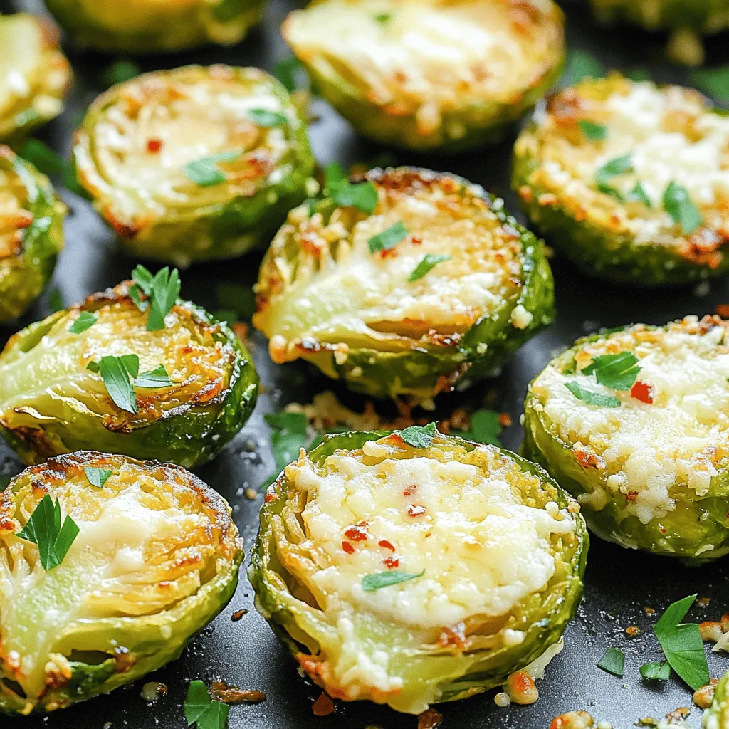 Air Fryer Garlic Parmesan Brussels Sprouts Genussvoll