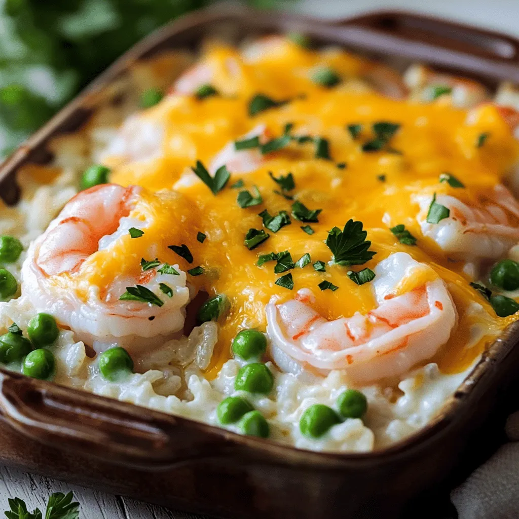 Schmackhafter Shrimp Casserole Einfache Rezeptidee