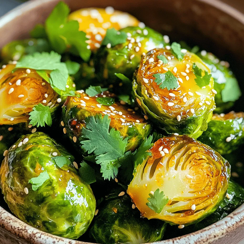 Air Fryer Sweet &#038; Spicy Brussels Sprouts Genuss direkt!