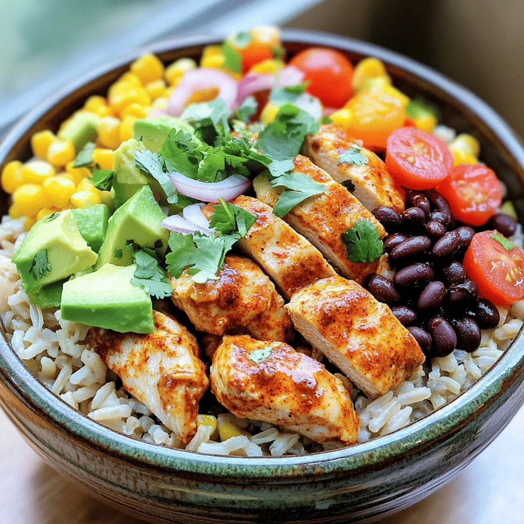 Chipotle Chicken Bowls Einfach und Lecker Zubereiten