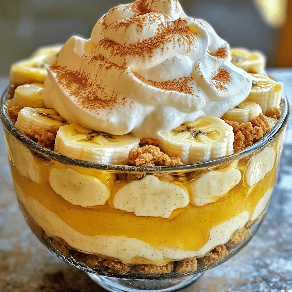 Leckeres Banana Pudding einfach und schnell zubereiten