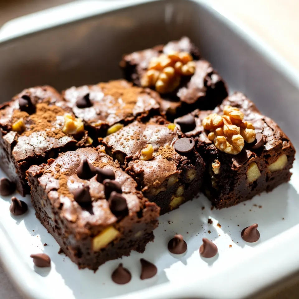 Apple Brownies Einfach Und Lecker Backen