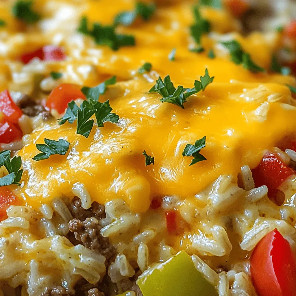 Einfache Hamburger Reisauflauf Schnelles Rezept