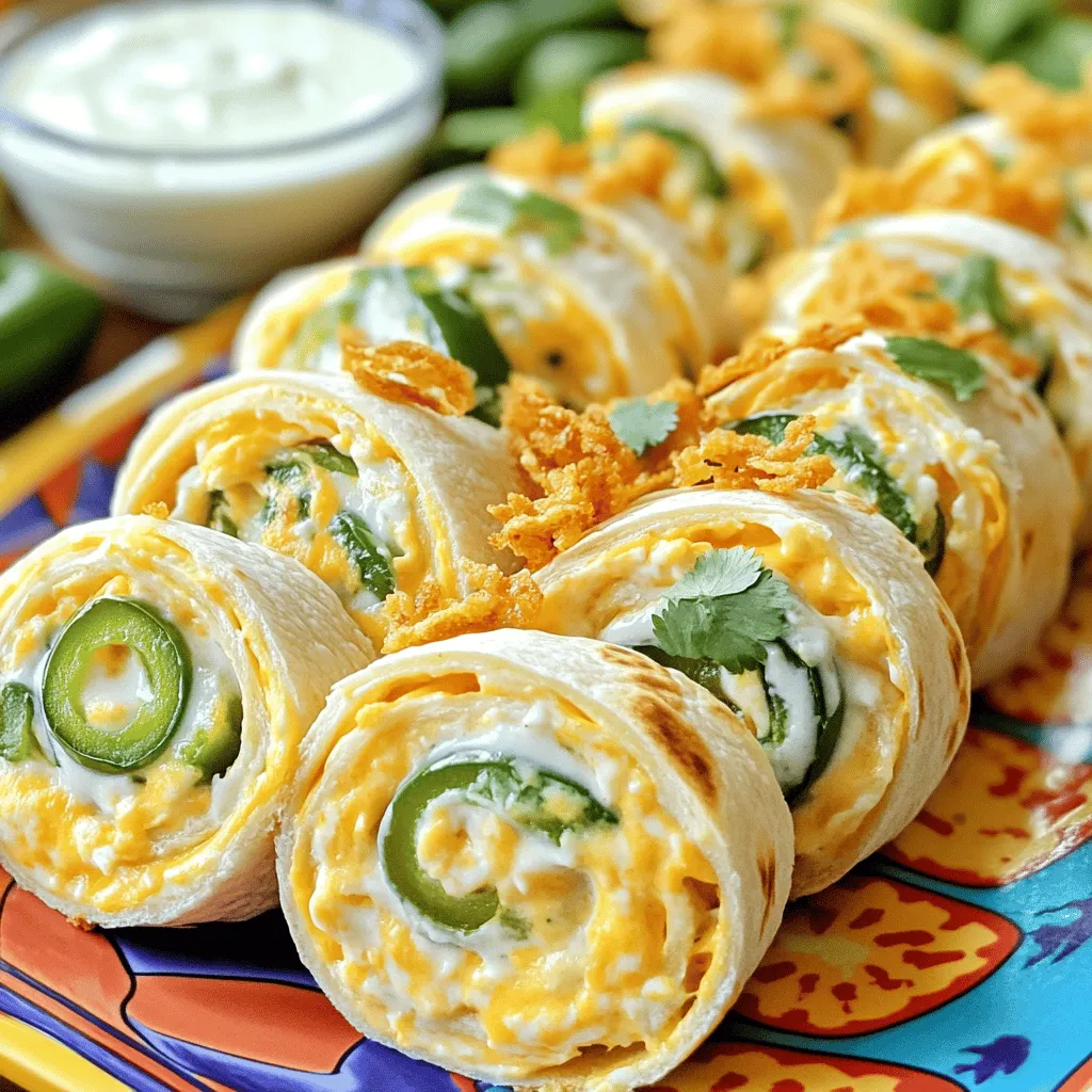 Jalapeño Popper Pinwheels Einfache und leckere Snacks