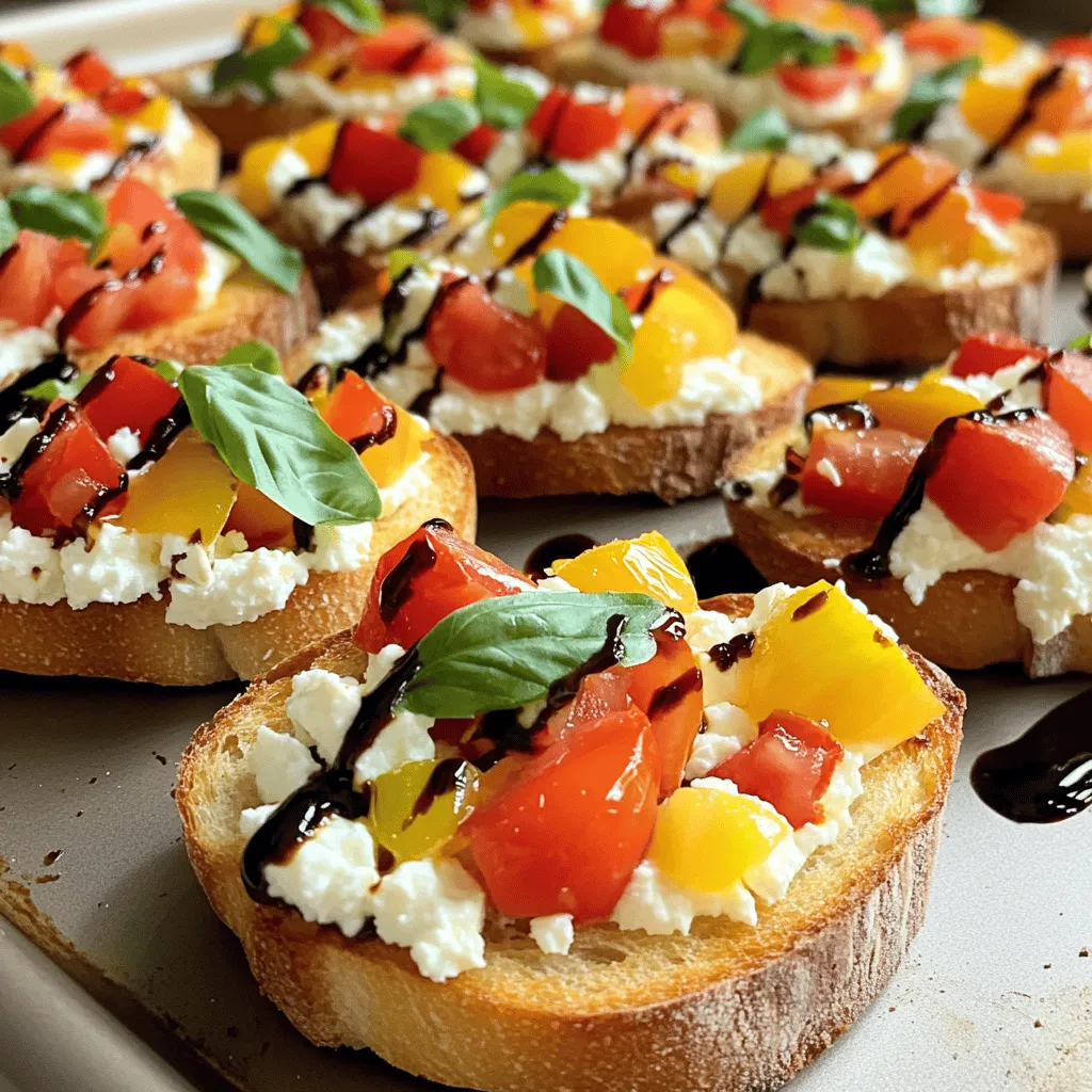 Garten-Tomaten &#038; Schaumfeta-Crostini Rezeptidee