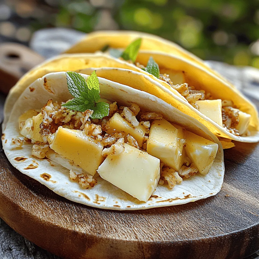 Apfel-Cheesecake-Tacos sind eine leckere Mischung aus zwei beliebten Desserts. Sie kombinieren den Geschmack von Käsekuchen mit frischen Äpfeln in einem Taco-Format. Diese Tacos sind eine neue Art, Desserts zu genießen. Sie passen perfekt zu vielen Anlässen.