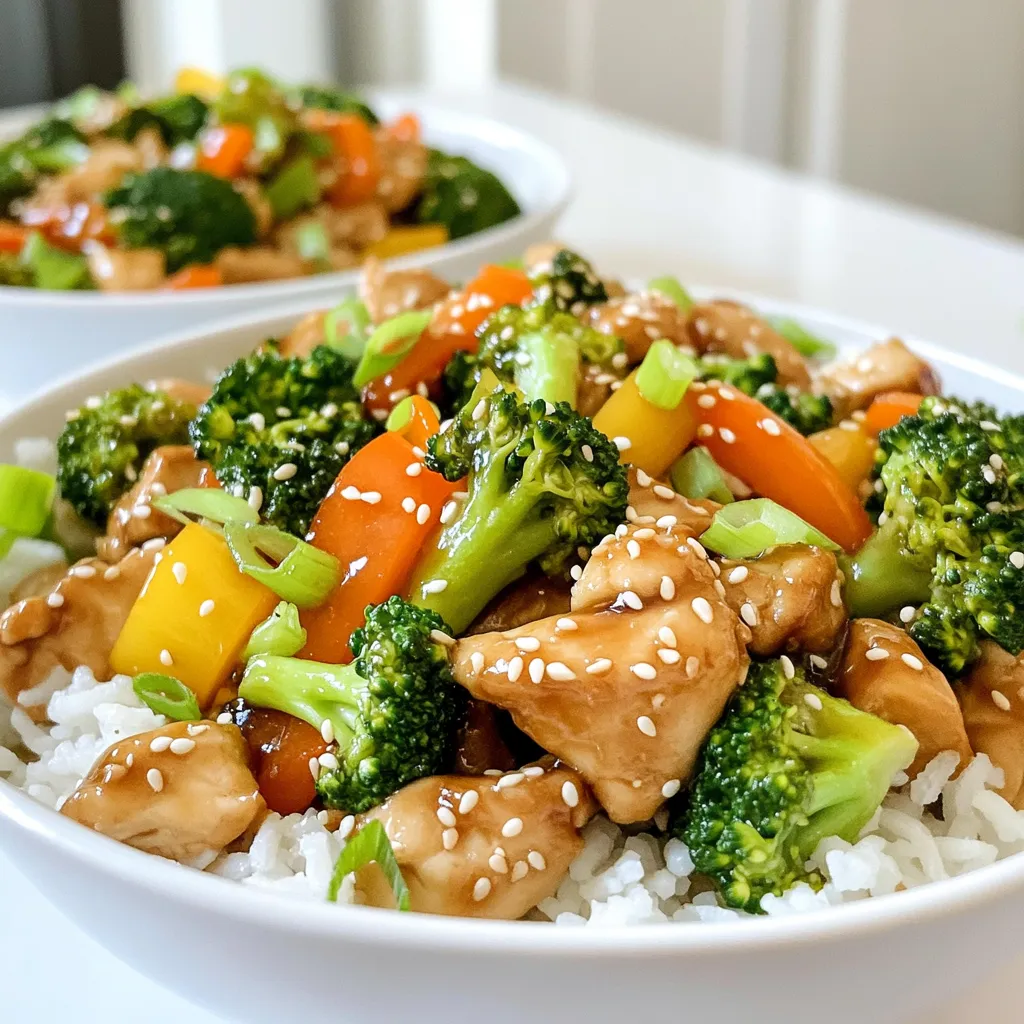 Minute Chicken Teriyaki Bowls Einfach und Lecker