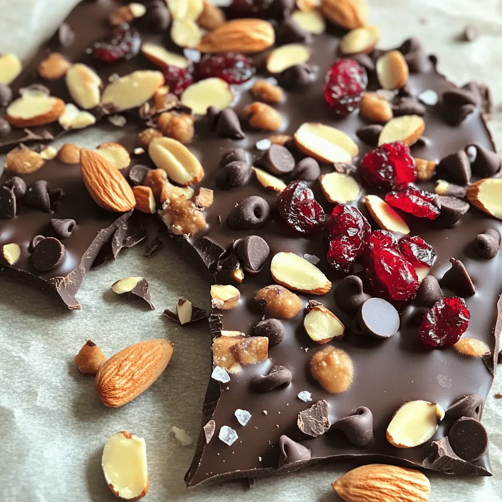 Schokoladen-Griechischer Joghurt Protein Bark Rezept