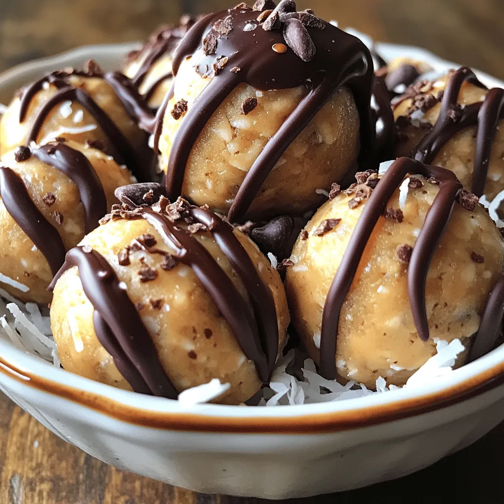 Peanut Butter Bliss Balls Einfache und gesunde Snacks