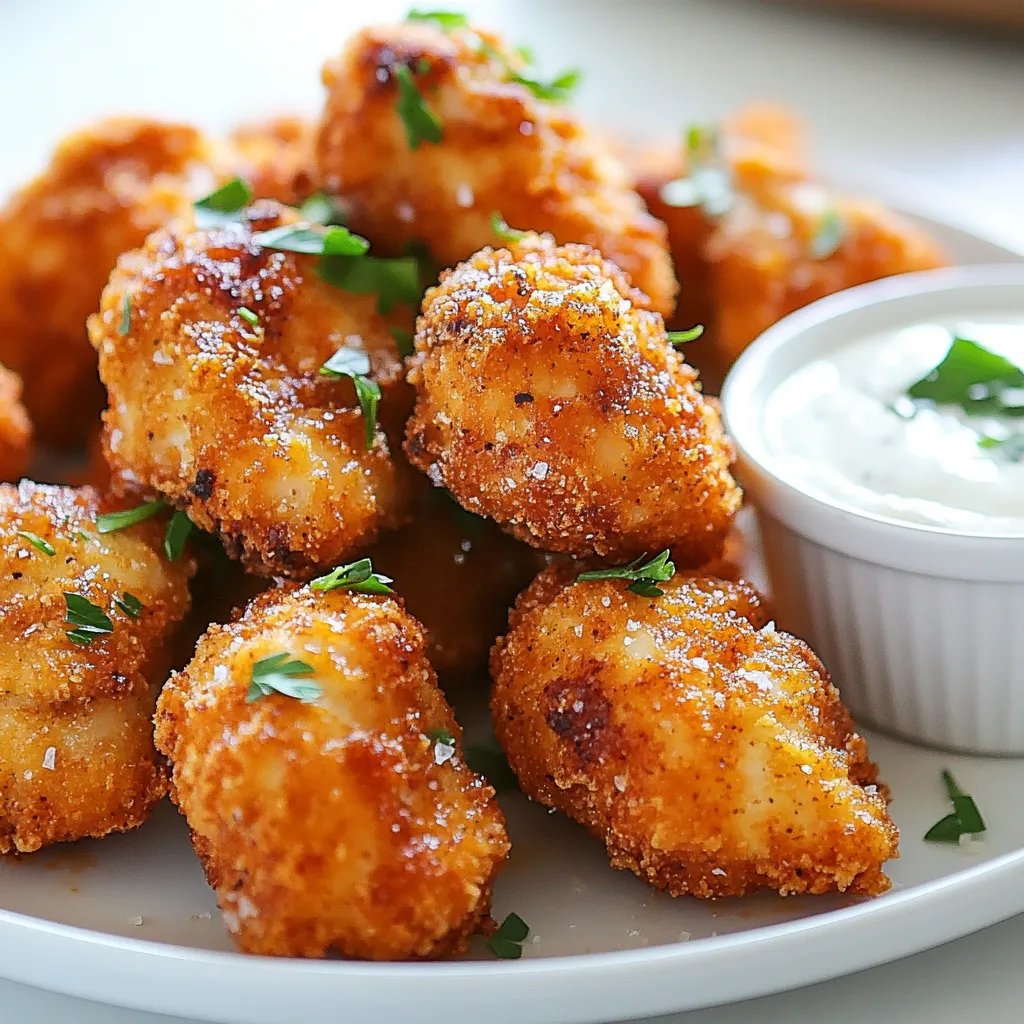 Cajun Chicken Bites Knusprig und Würzig genießen