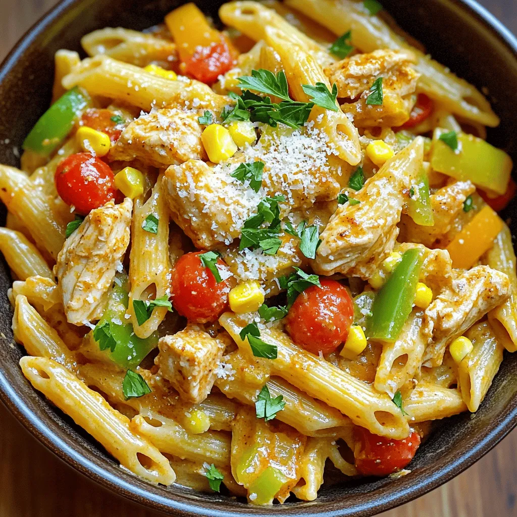 One-Pot Cajun Chicken Pasta Schnelle und leckere Mahlzeit