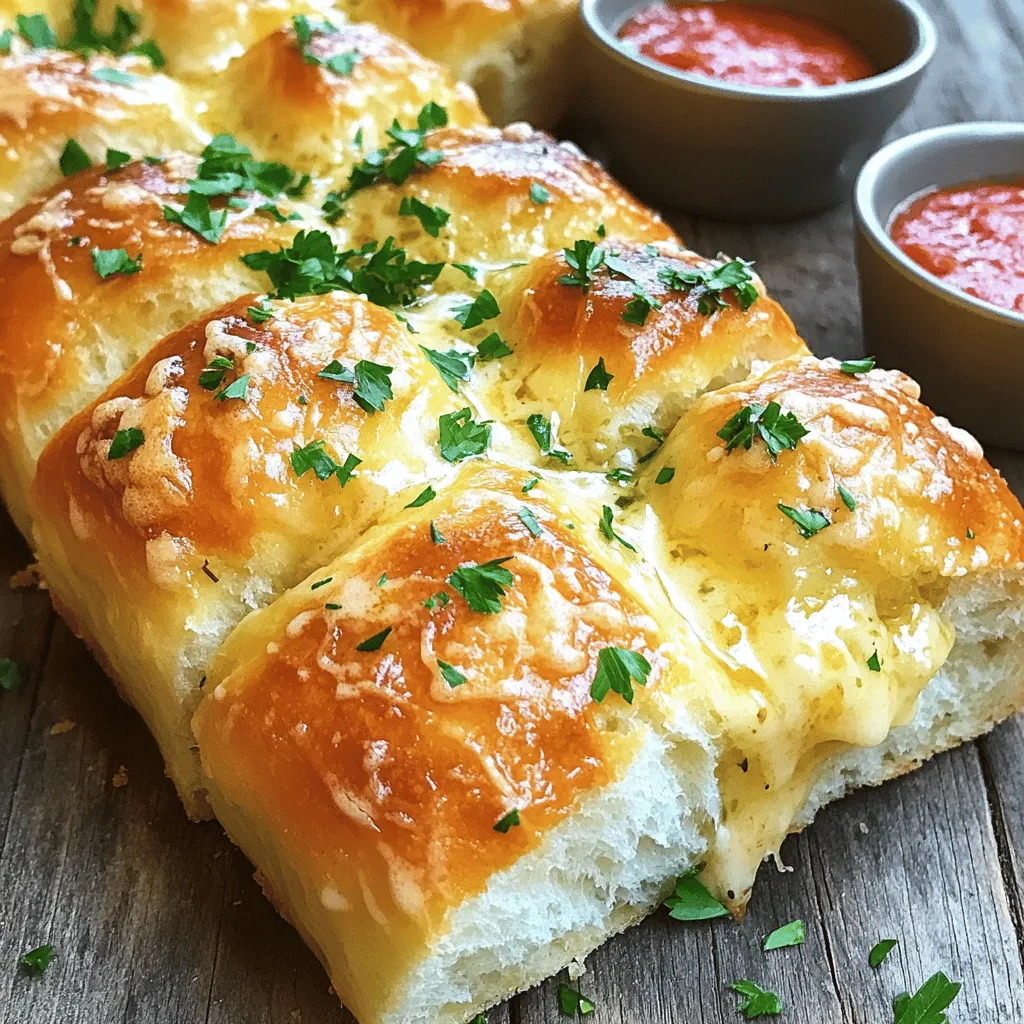 Buttery Garlic Pull Apart Bread Einfach und Lecker
