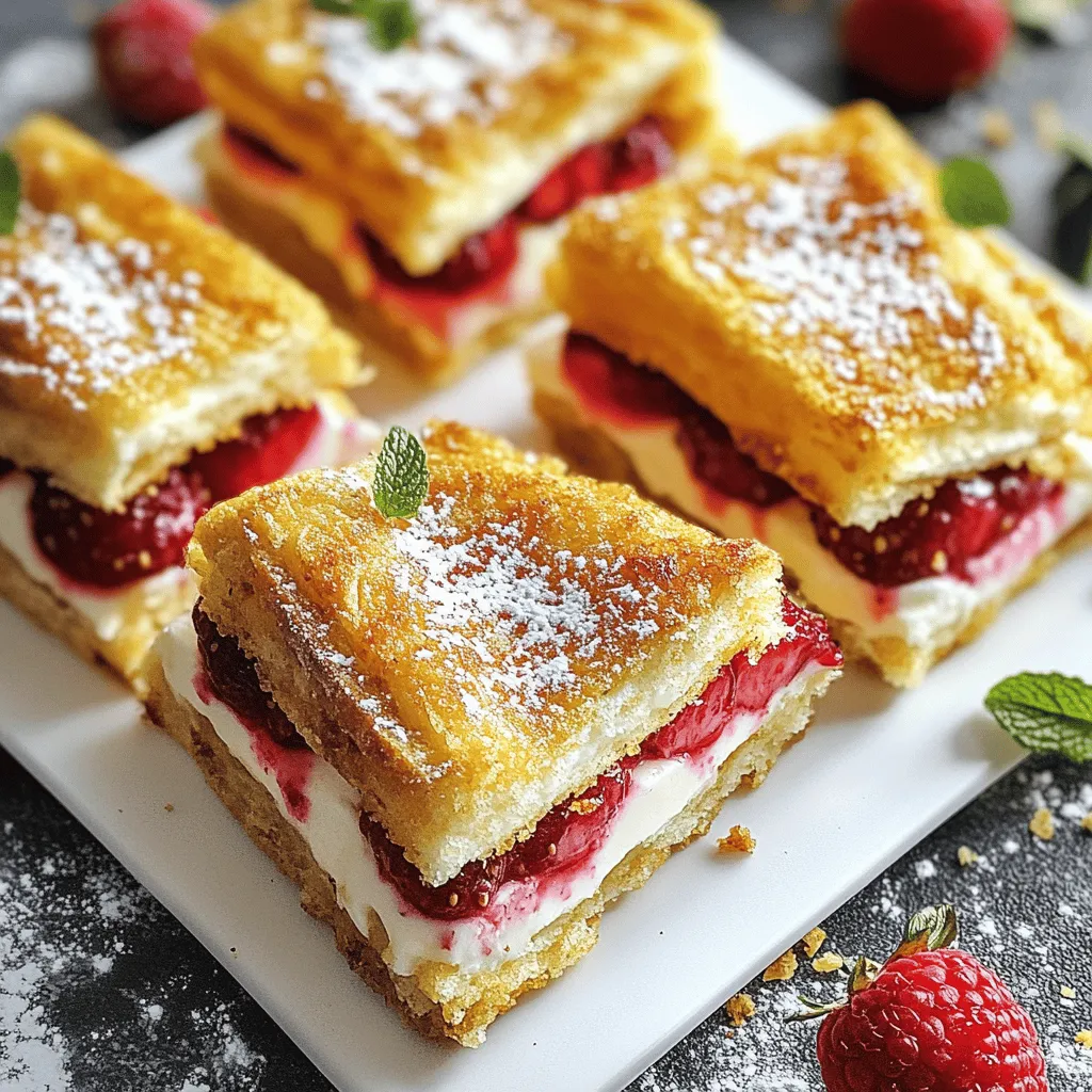 Um frittierte Erdbeer-Käsekuchen-Sandwiches zu machen, brauche ich einige einfache Zutaten. Wir brauchen 8 Scheiben süßes Sandwichbrot, 200 g weichen Frischkäse, 100 g Puderzucker und 1 Teelöffel Vanilleextrakt. Frische Erdbeeren sind ein Muss, also 200 g gewaschene und halbierte Erdbeeren. Außerdem brauchen wir 1 Tasse Allzweckmehl, 1 Teelöffel Backpulver, 1/2 Teelöffel Zimt, 2 geschlagene Eier und 1 Tasse Semmelbrösel. Öl zum Frittieren und Puderzucker zum Bestäuben runden die Zutaten ab.