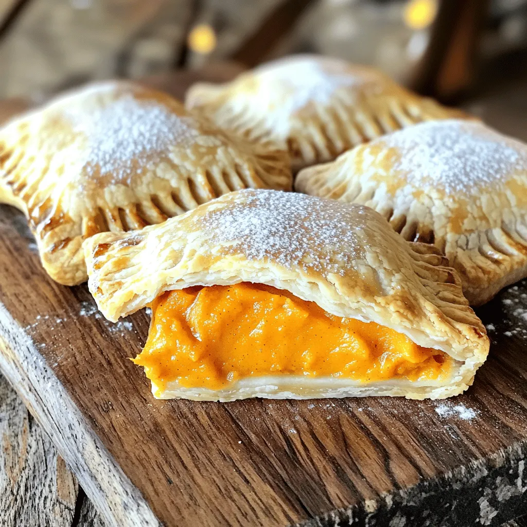 Süßkartoffel-Handpasteten Himmlischer Snack für Jeden