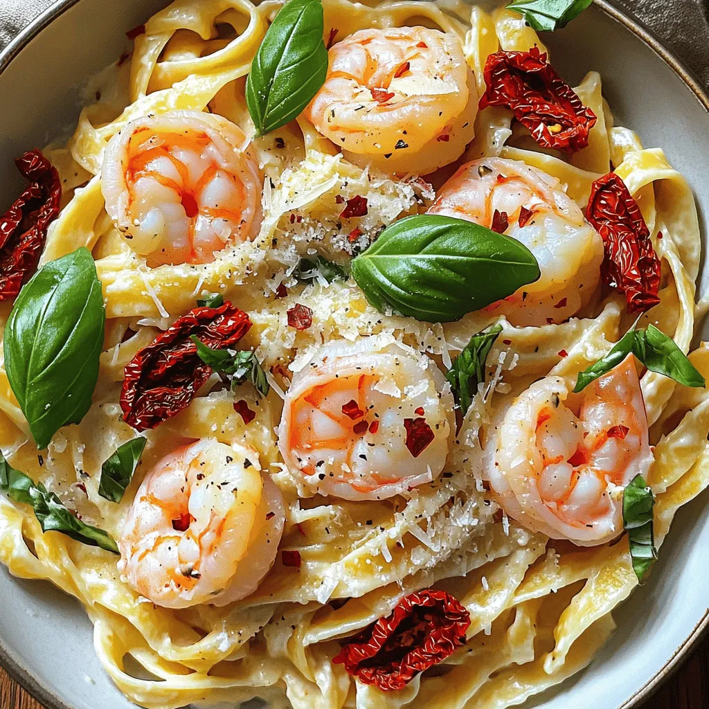 Cremige Marry Me Shrimp Pasta Köstliches Rezept