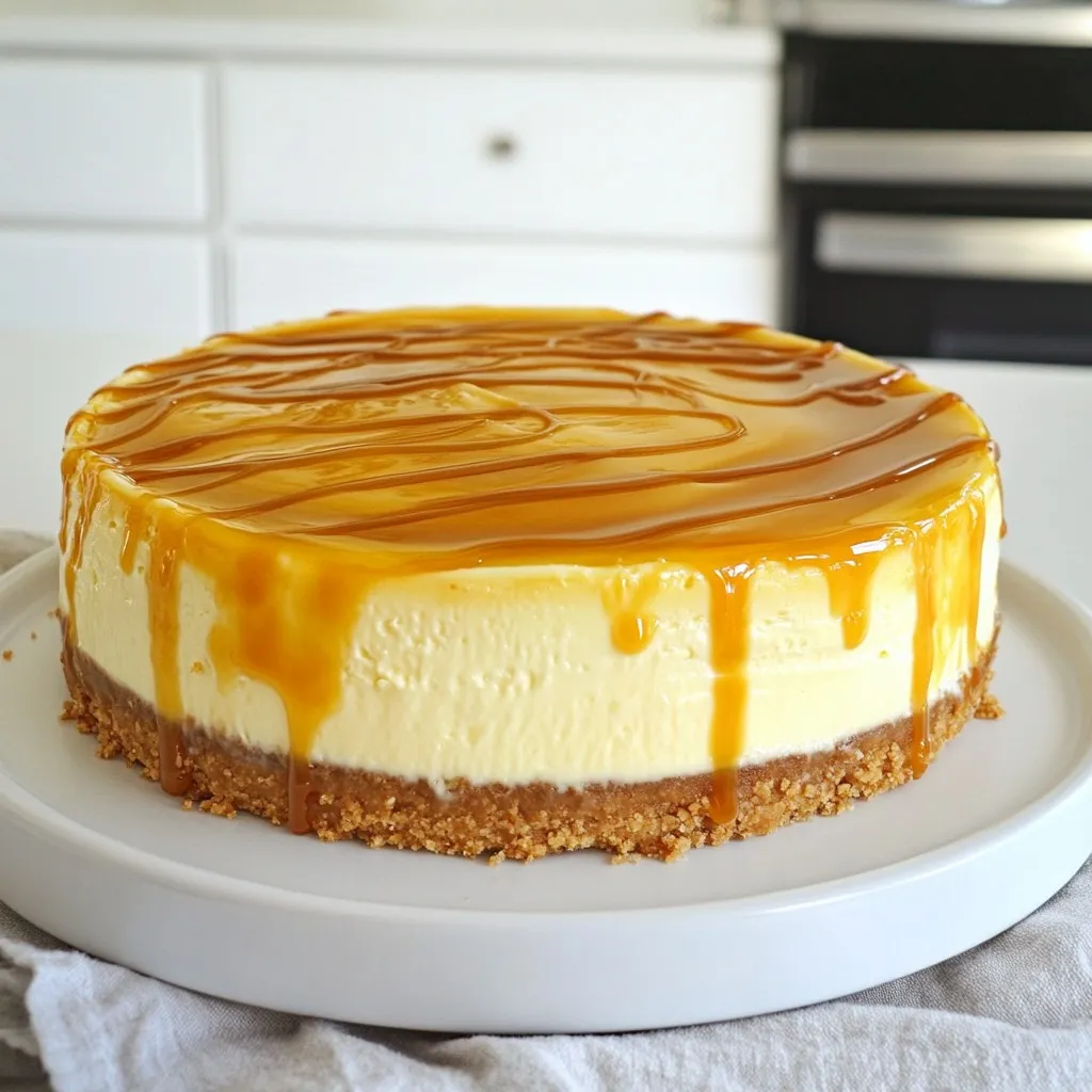 Karamell-Macchiato-Käsekuchen Himmlischer Genuss