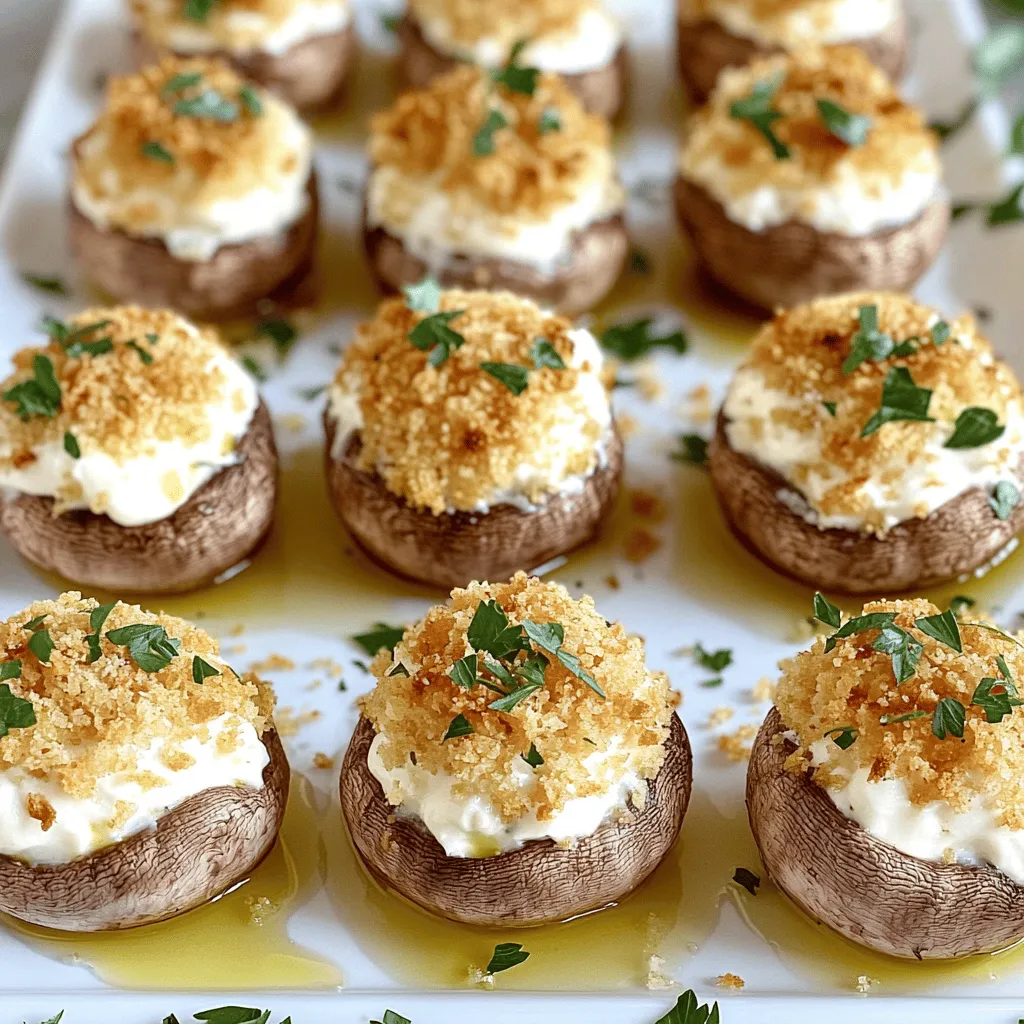 Olive Garden Stuffed Mushrooms Köstliches Rezept
