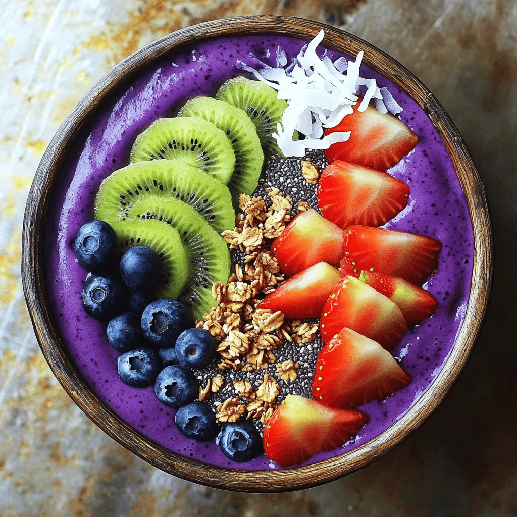 Tropical Acai Smoothie Bowl Einfach und Lecker Genießen