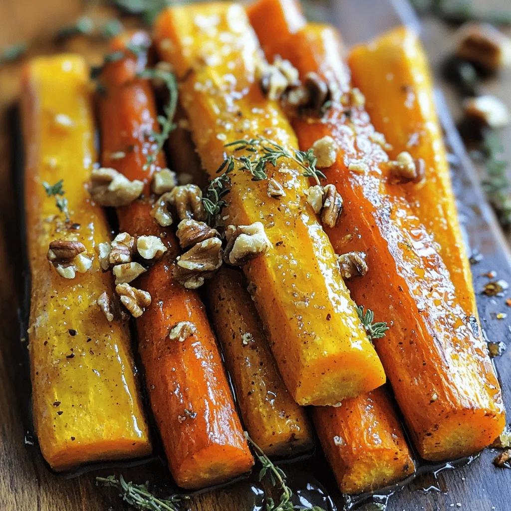 HONEY ROASTED CARROTS Lecker und Einfach Zubereiten