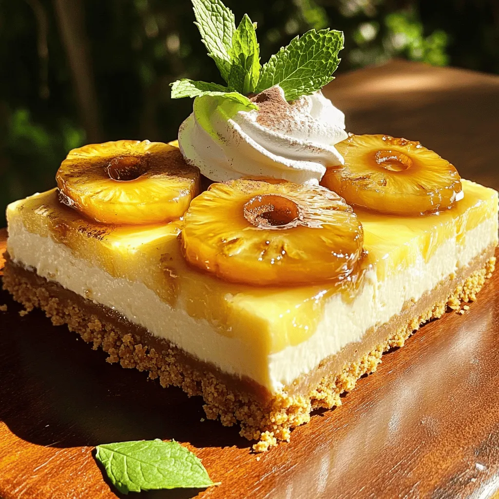 Um diesen leckeren Ananas-Wendekäsekuchen zu machen, brauchst du folgende Zutaten: - 200 g Butterkekse, zerbröselt - 100 g geschmolzene Butter - 400 g Frischkäse, zimmerwarm - 200 g saure Sahne - 150 g Zucker - 3 große Eier - 1 Teelöffel Vanilleextrakt - 1 Prise Salz - 1 Dose (400 g) Ananasringe in Sirup, abgetropft - 50 g brauner Zucker - 1 Teelöffel Zimt