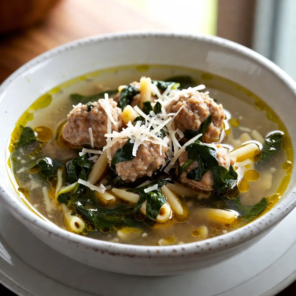 Italienische Hochzeitsuppe Herzhaft und nahrhaft genießen