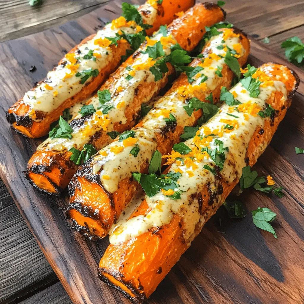 - 500 g Karotten, geschält und längs halbiert - 3 EL Balsamico-Essig - 2 EL Olivenöl