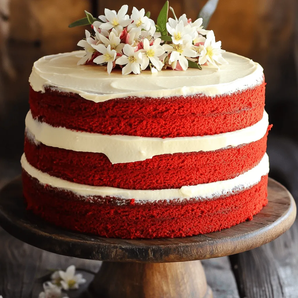 Rote Samt Torte Einfaches und leckeres Rezept