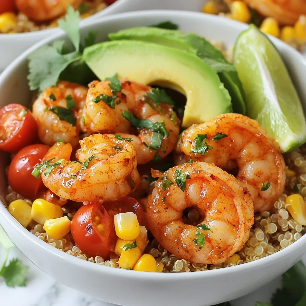 Chipotle Lime Shrimp Bowls Einfache und köstliche Mahlzeit