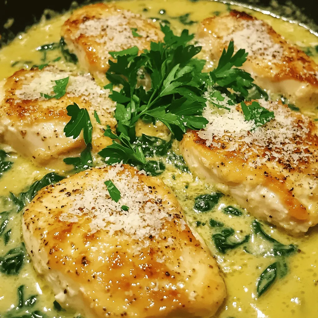 Savory Garlic Chicken in Creamy Sauce Rezept entdecken