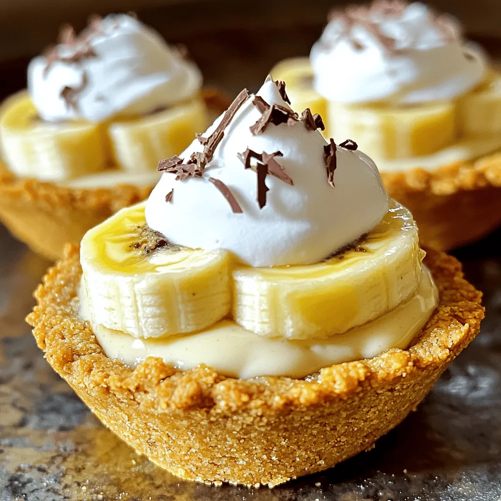 Mini Banana Cream Pie Recipe &#8211; Einfache und leckere Nachspeise