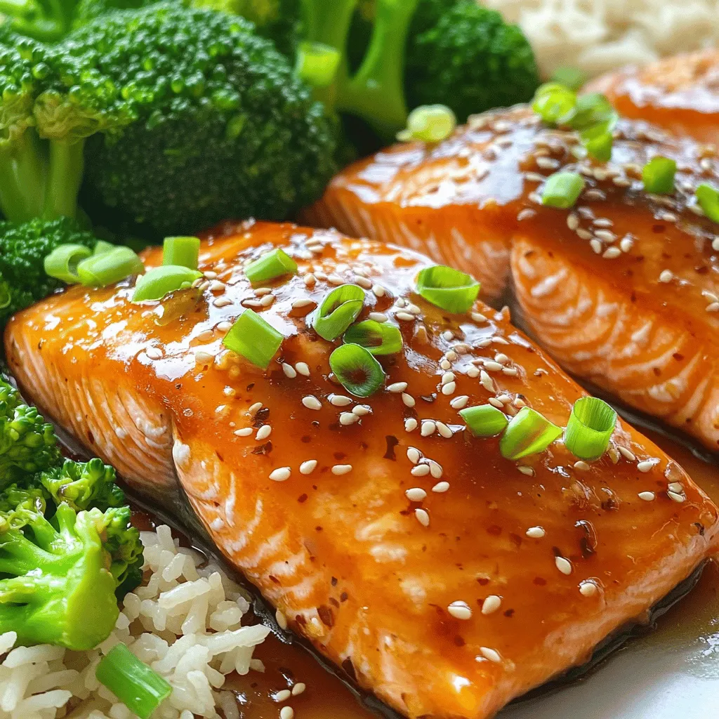 Air Fryer Spicy Honey Garlic Salmon Einfach und Lecker
