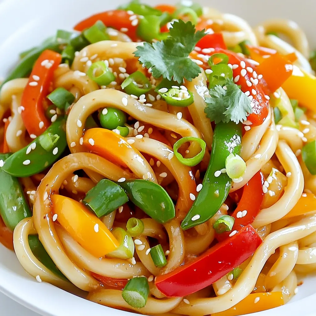 Minute Chili Garlic Udon Schnelle und Schmackhafte Mahlzeit