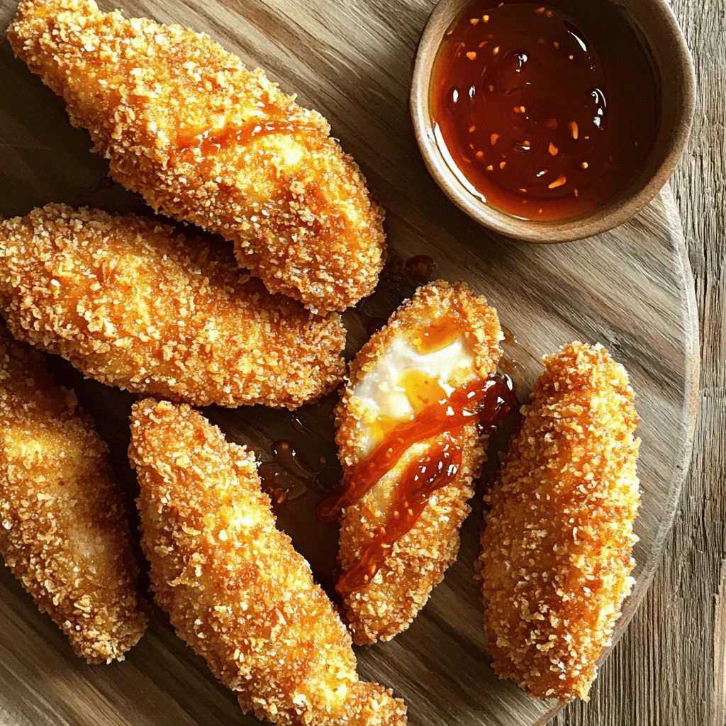 Sriracha Honey Chicken Tenders Schnelles Rezept