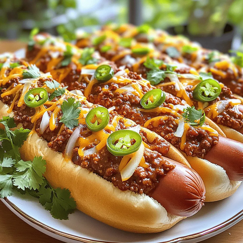 Chili Dog Craze Leckere Würstchen für jeden Tag