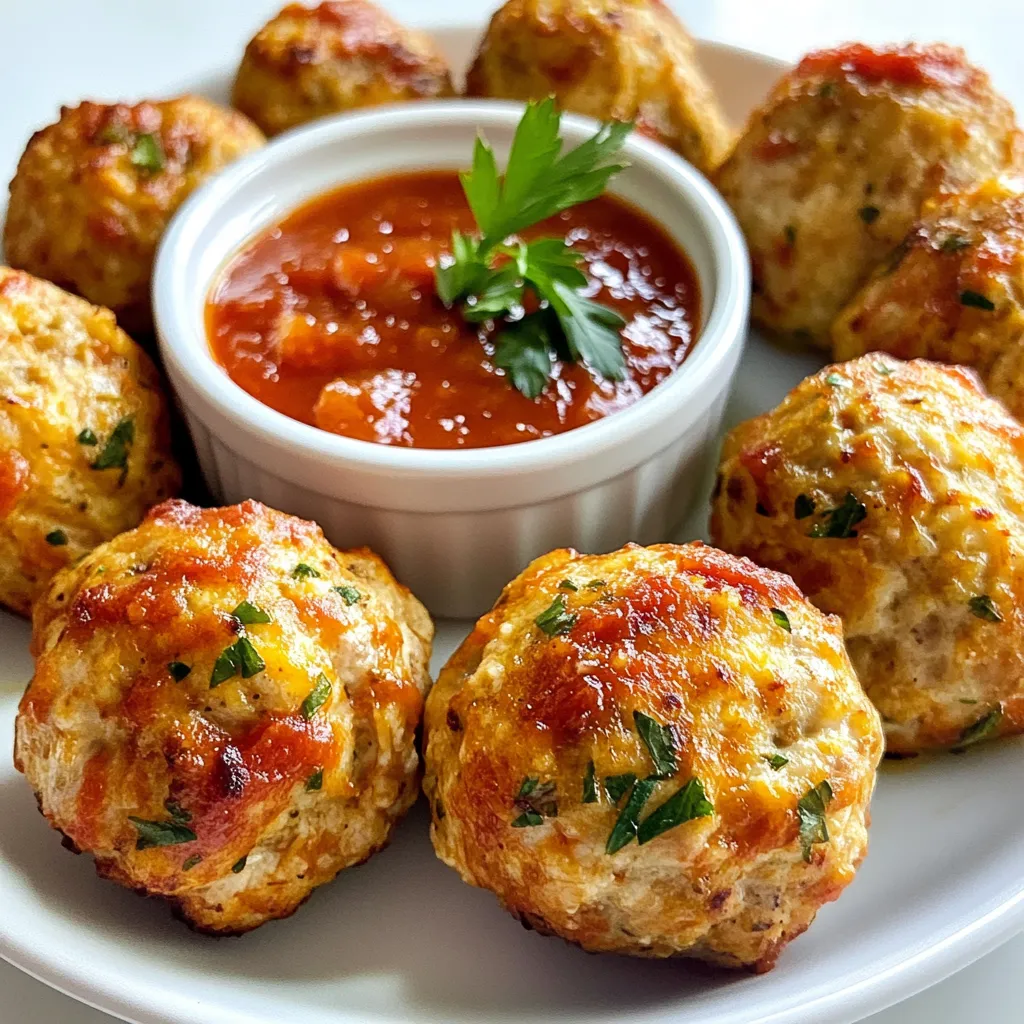 Kid-Approved Ground Chicken Einfache und leckere Bällchen