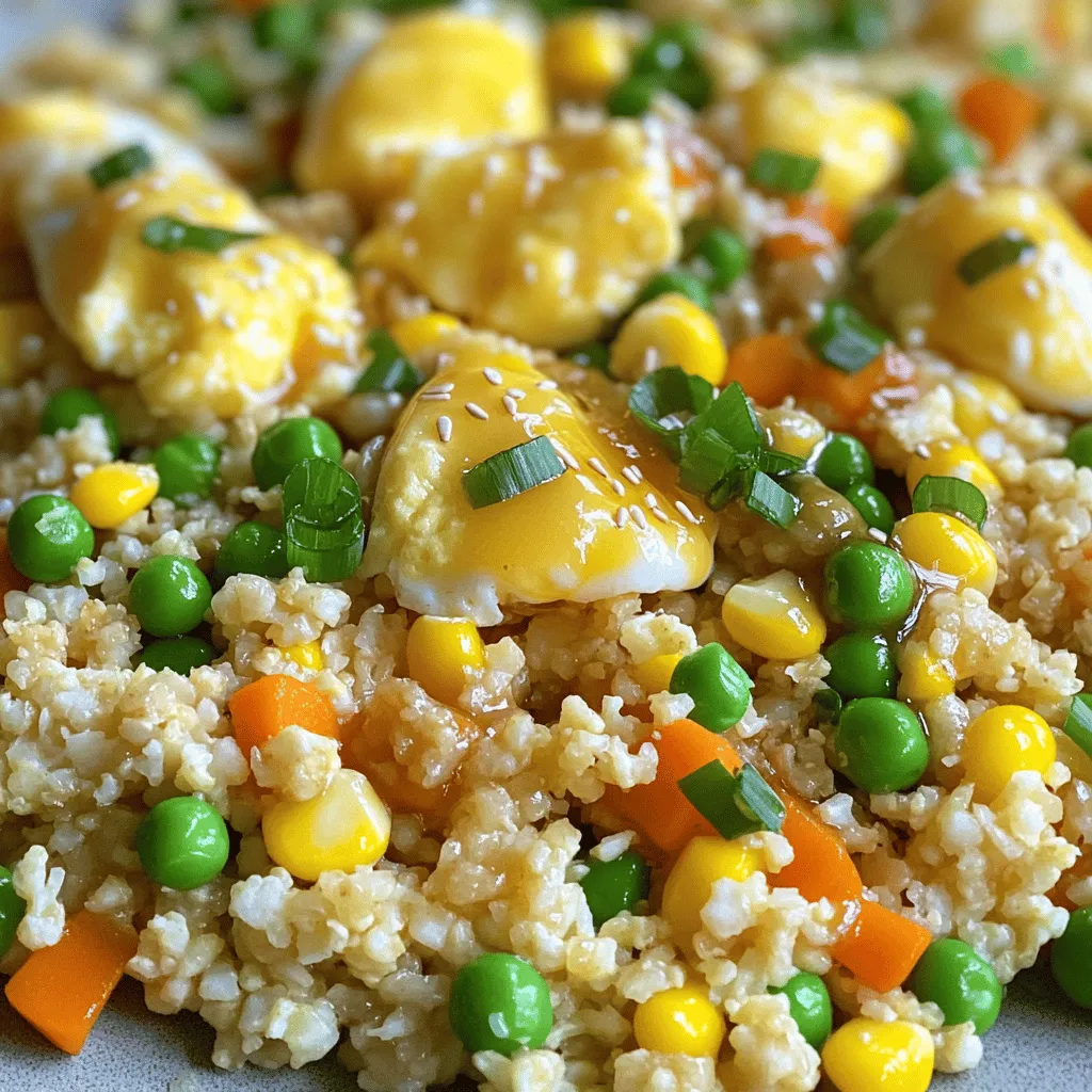 Köstlicher Blumenkohl-Reis für gesunde Mahlzeiten