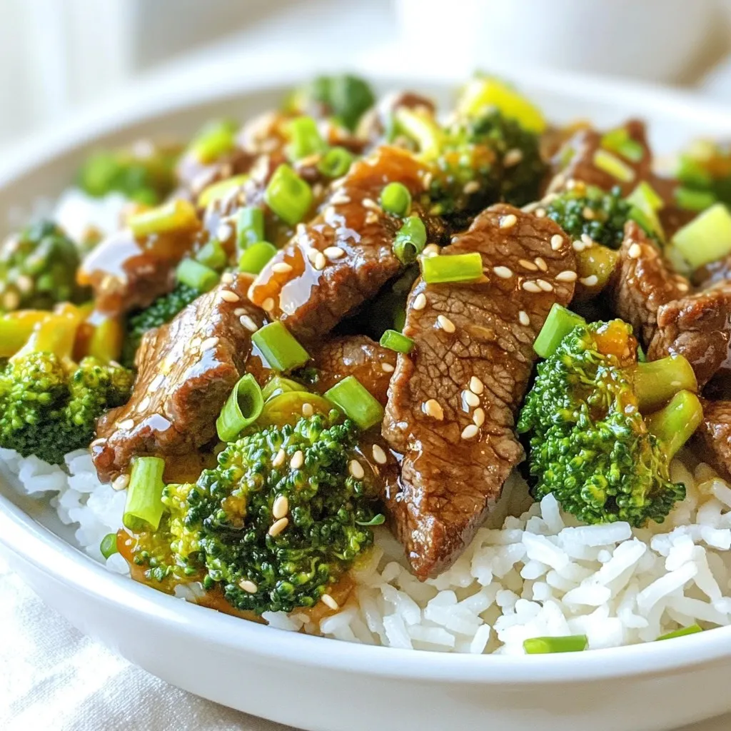 Minute Beef &#038; Broccoli Schnelles und Leckeres Gericht