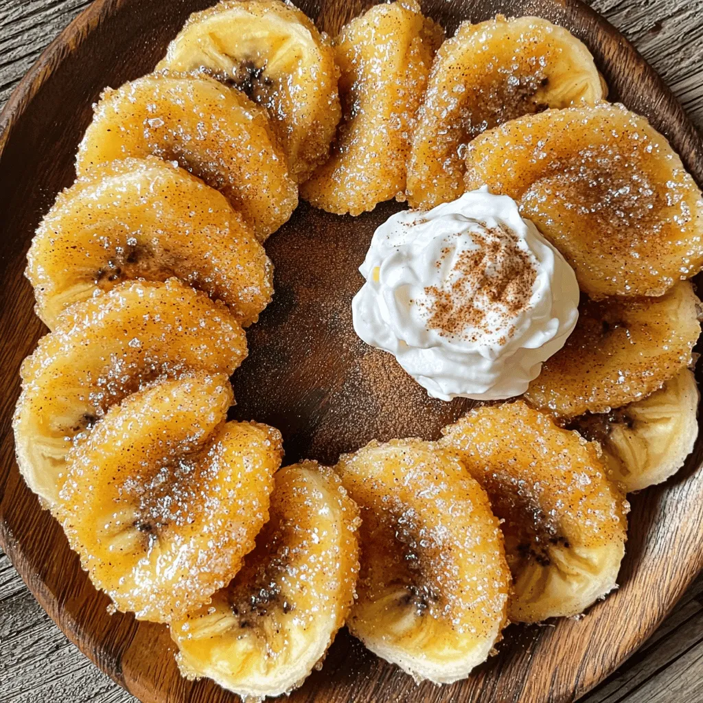 Fried Cinnamon Bananas Genuss für jeden Anlass